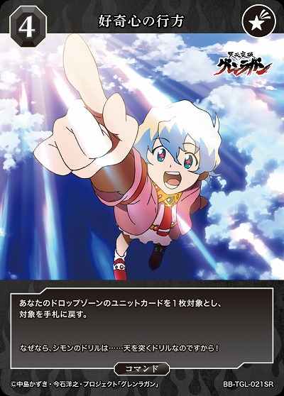 好奇心の行方 【BB/TGL/021SR】